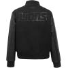Pro Standard Womens NFL Detroit Lions Classic Triple Black Varsity Jacket XS