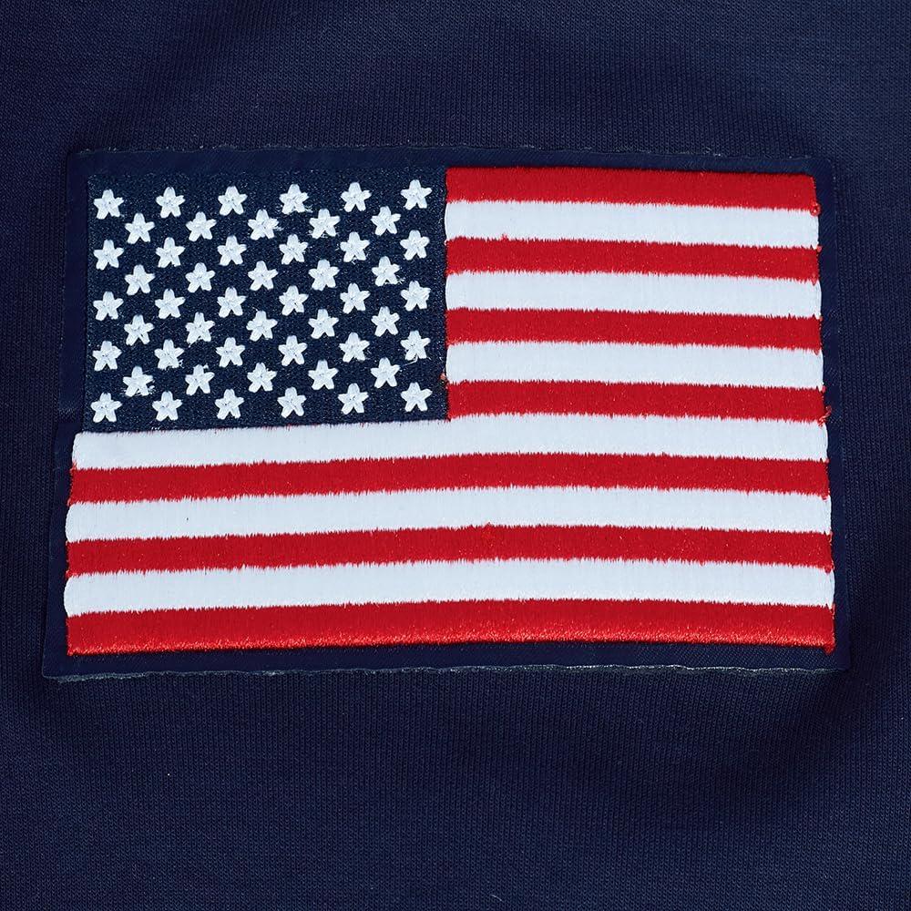 imageMens USSF Classic Chenille Double Knit FullZip HoodieMidnight Navy
