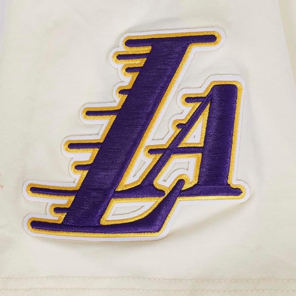 imagePRO STANDARD Mens NBA Retro Cascade Standard Cotton Short Sleeve ShirtEggshell Purple