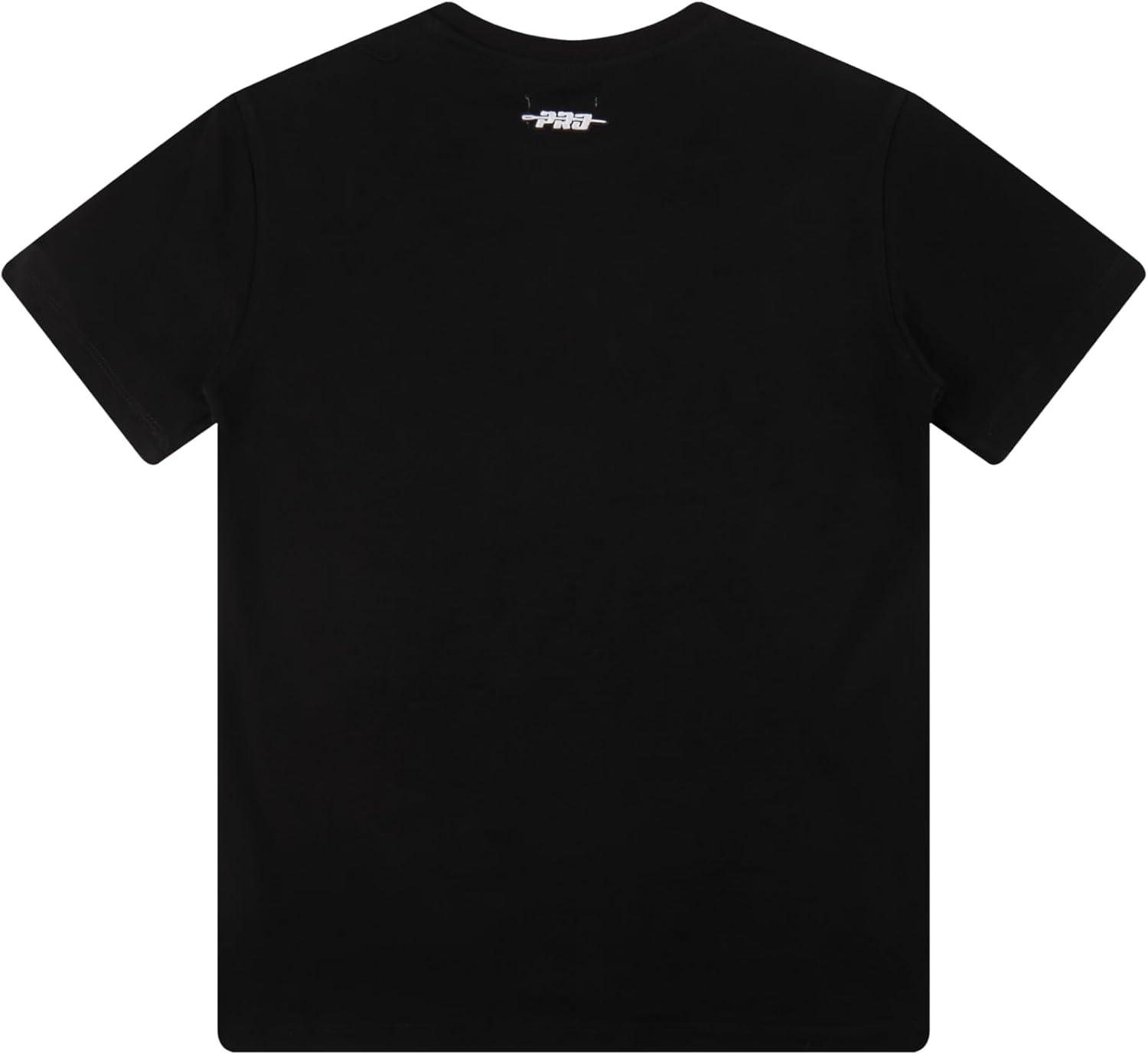 imagePro Standard Big Boys NBA Chicago Bulls Retro Classics Short Sleeve Taping Tee BlackRed M