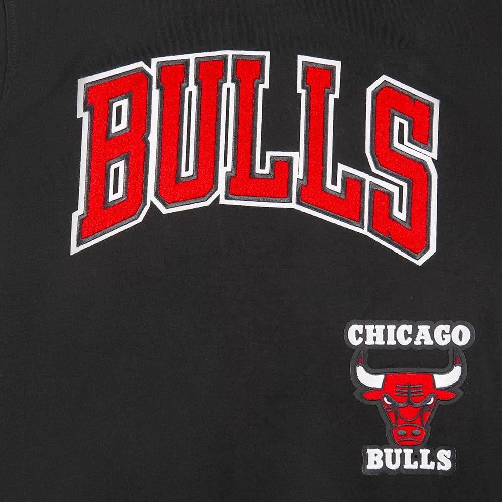 imagePro Standard Big Boys NBA Chicago Bulls Retro Classics Short Sleeve Taping Tee BlackRed M