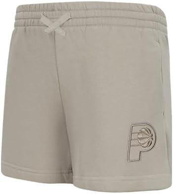 imagePro Standard Big Girls NBA Neutral Fleece Fleece ShortTaupe