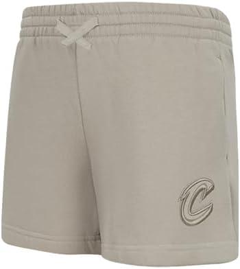 imagePro Standard Big Girls NBA Neutral Fleece Fleece ShortTaupe