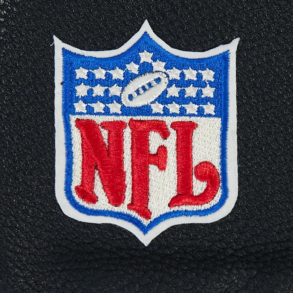 imagePro Standard Mens NFL Modern Originals Varsity JacketEggshell Black