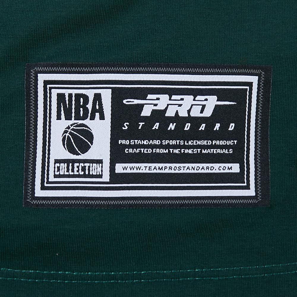 imagePro Standard NBA Womens Womens NBA Modern Originals Cotton Short Sleeve Boxy TeeForest Green