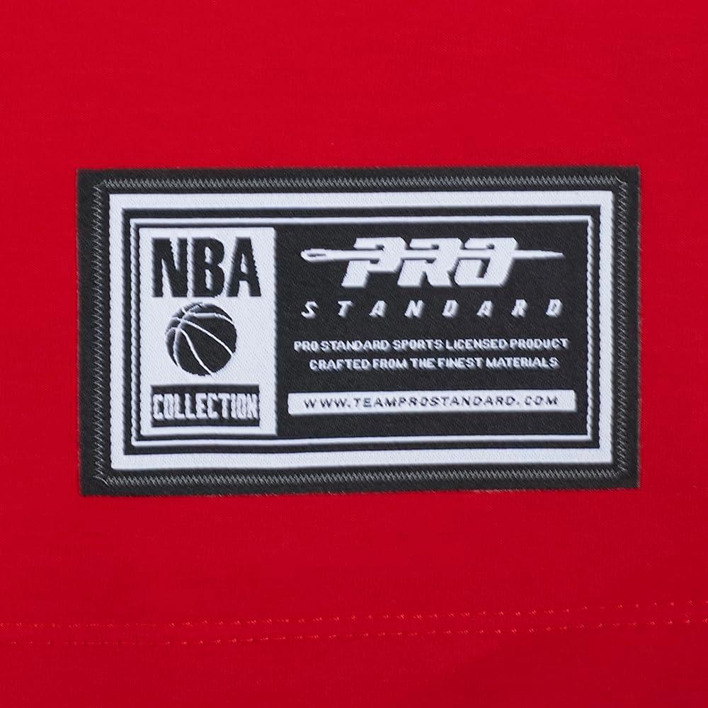 imagePro Standard NBA Womens Womens NBA Modern Originals Cotton Short Sleeve Boxy TeeRed
