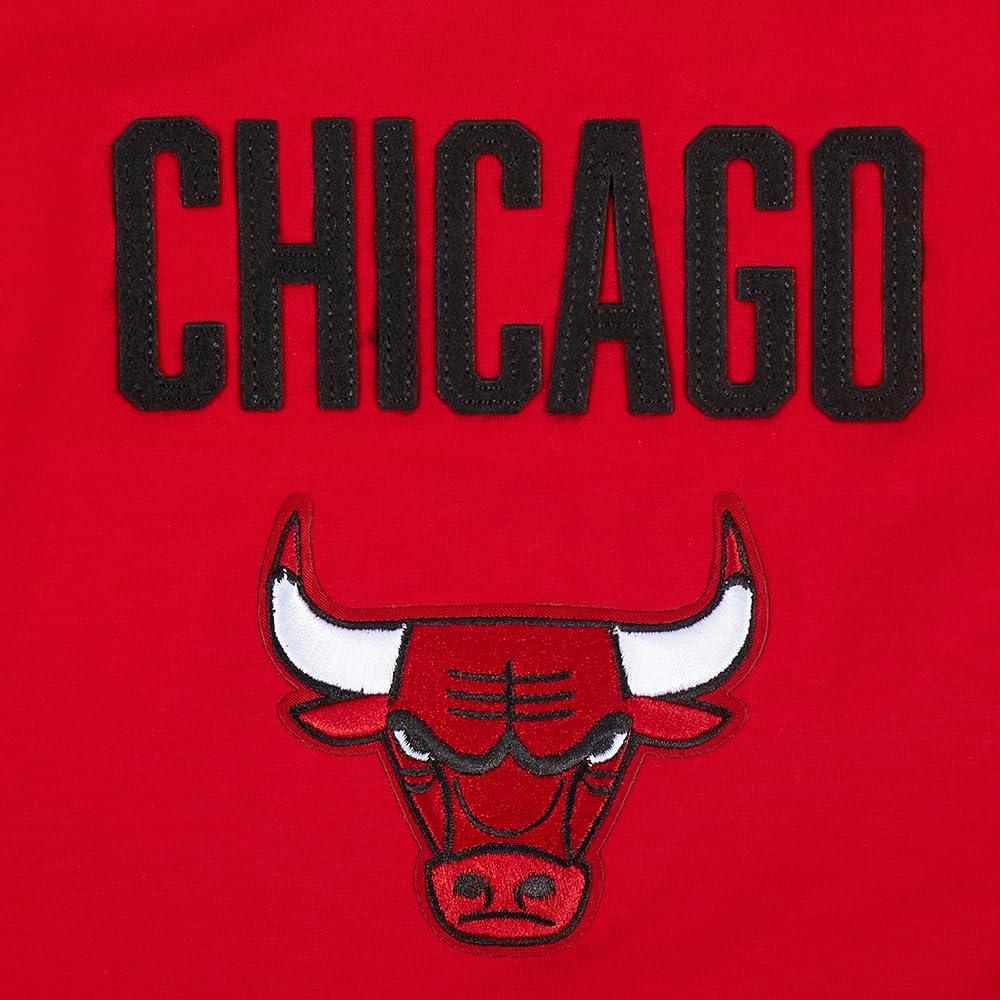 imagePro Standard NBA Womens Womens NBA Modern Originals Cotton Short Sleeve Boxy TeeRed