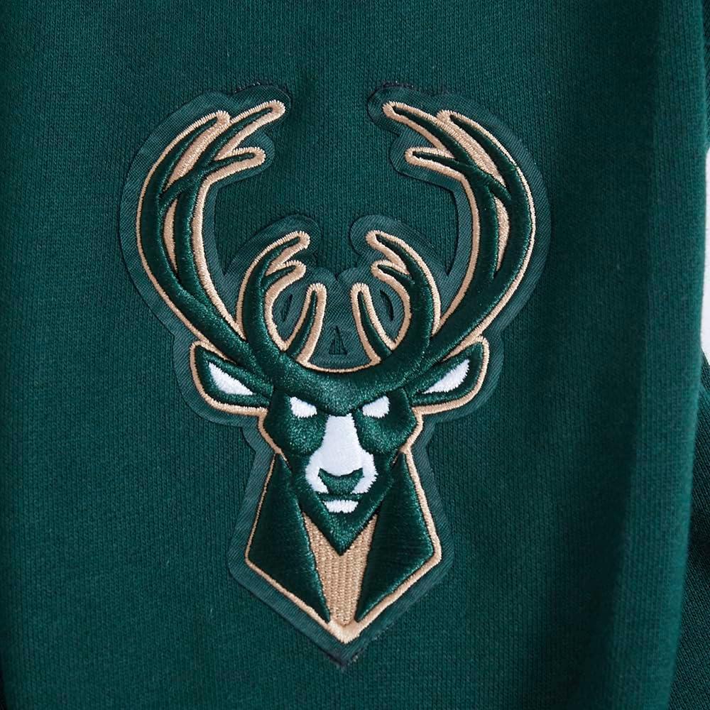 imagePro Standard NBA mens Mens Nba Wingspan Fleece Crewneck SweatshirtForest Green