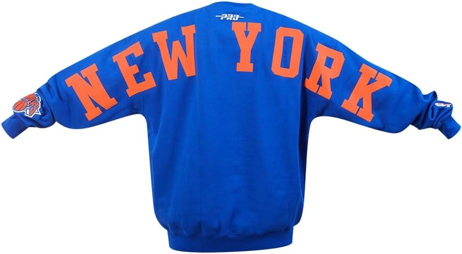 imagePro Standard NBA mens Mens Nba Wingspan Fleece Crewneck SweatshirtRoyal Blue