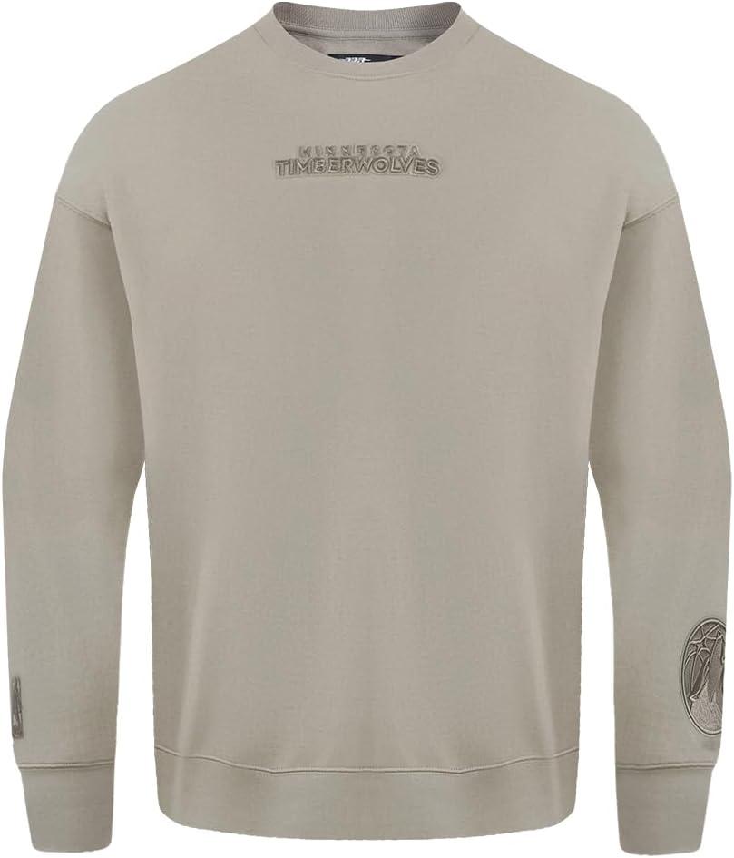 imagePro Standard NBA mens Mens Nba Wingspan Fleece Crewneck SweatshirtTaupe