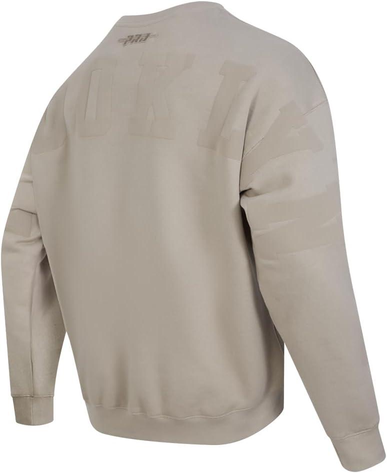 imagePro Standard NBA mens Mens Nba Wingspan Fleece Crewneck SweatshirtTaupe