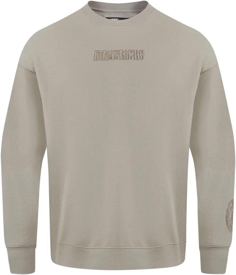 imagePro Standard NBA mens Mens Nba Wingspan Fleece Crewneck SweatshirtTaupe