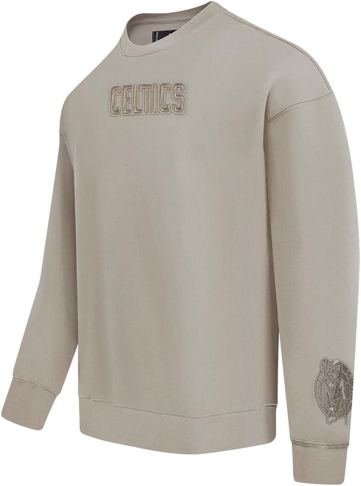 imagePro Standard NBA mens Mens Nba Wingspan Fleece Crewneck SweatshirtTaupe