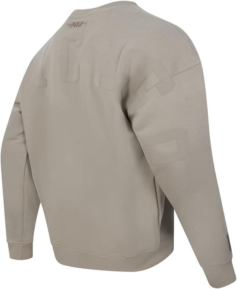 imagePro Standard NBA mens Mens Nba Wingspan Fleece Crewneck SweatshirtTaupe