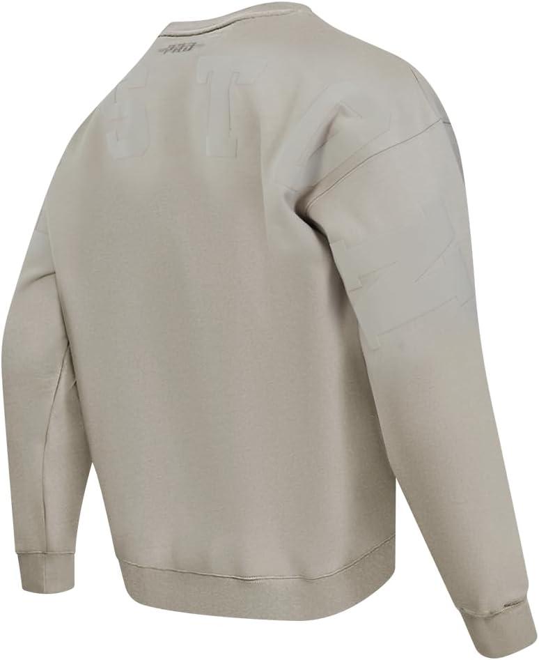 imagePro Standard NBA mens Mens Nba Wingspan Fleece Crewneck SweatshirtTaupe
