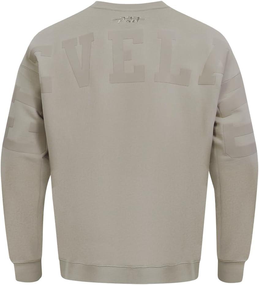 imagePro Standard NBA mens Mens Nba Wingspan Fleece Crewneck SweatshirtTaupe