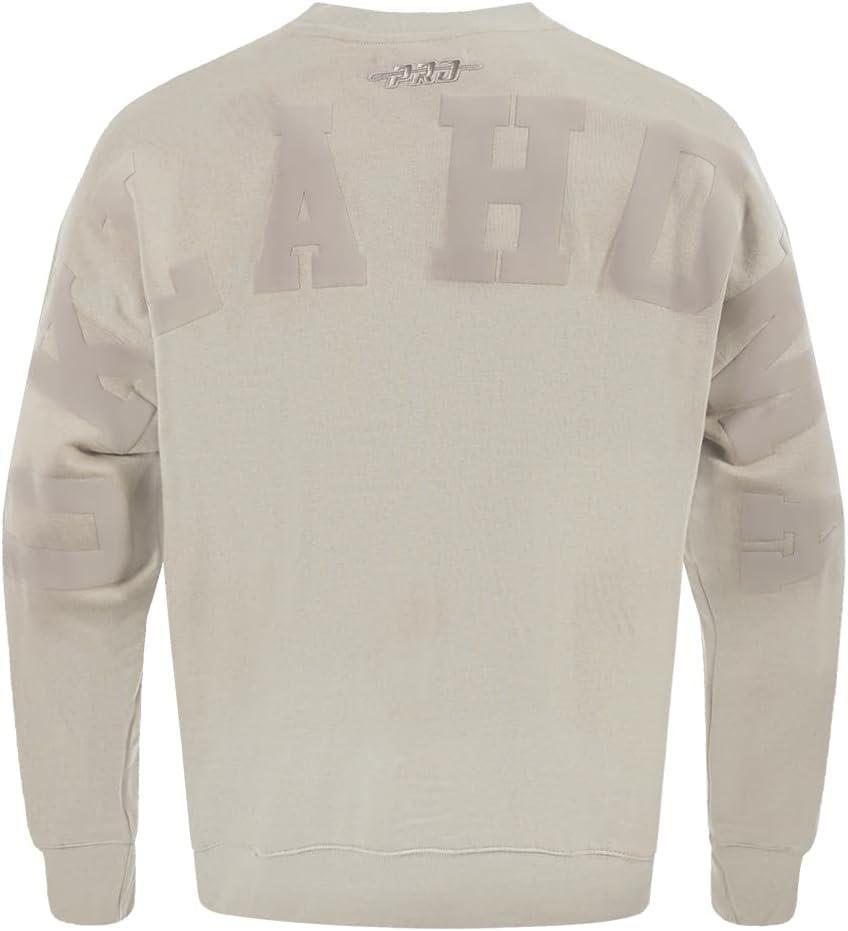 imagePro Standard NBA mens Mens Nba Wingspan Fleece Crewneck SweatshirtTaupe