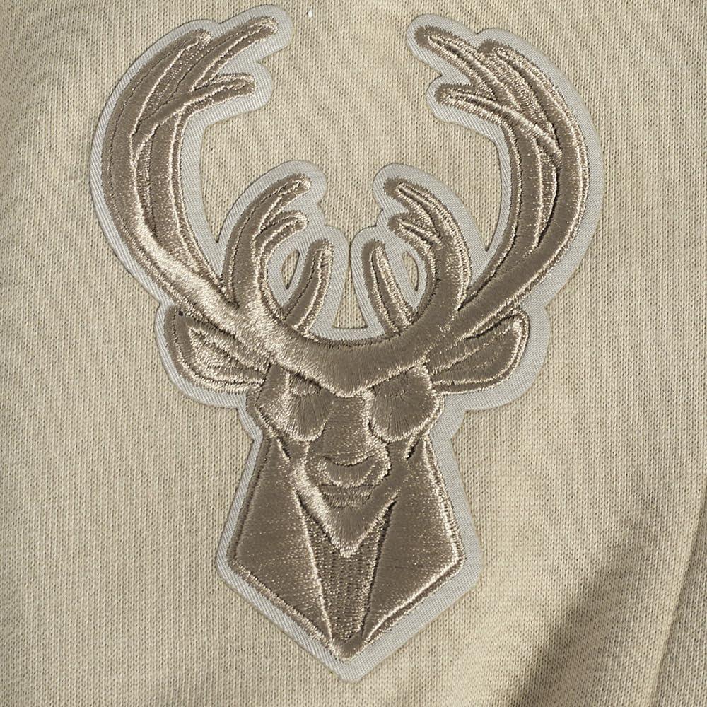 imagePro Standard NBA mens Mens Nba Wingspan Fleece Crewneck SweatshirtTaupe