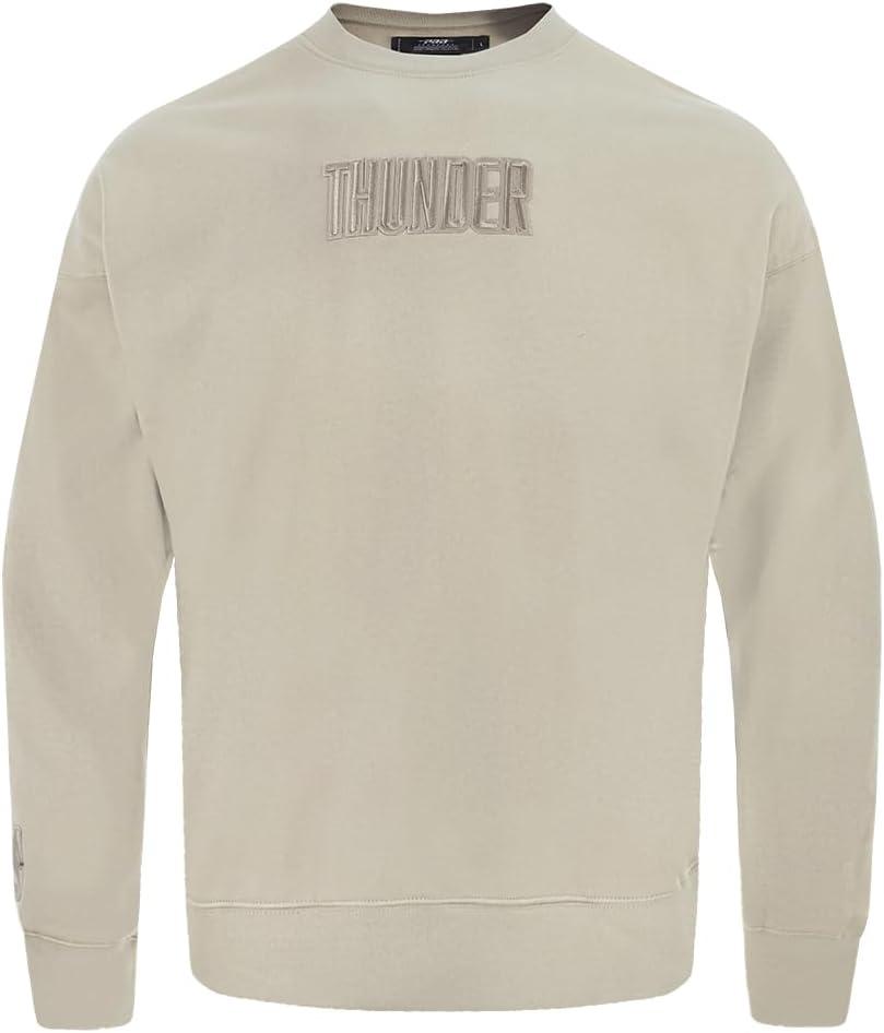 imagePro Standard NBA mens Mens Nba Wingspan Fleece Crewneck SweatshirtTaupe