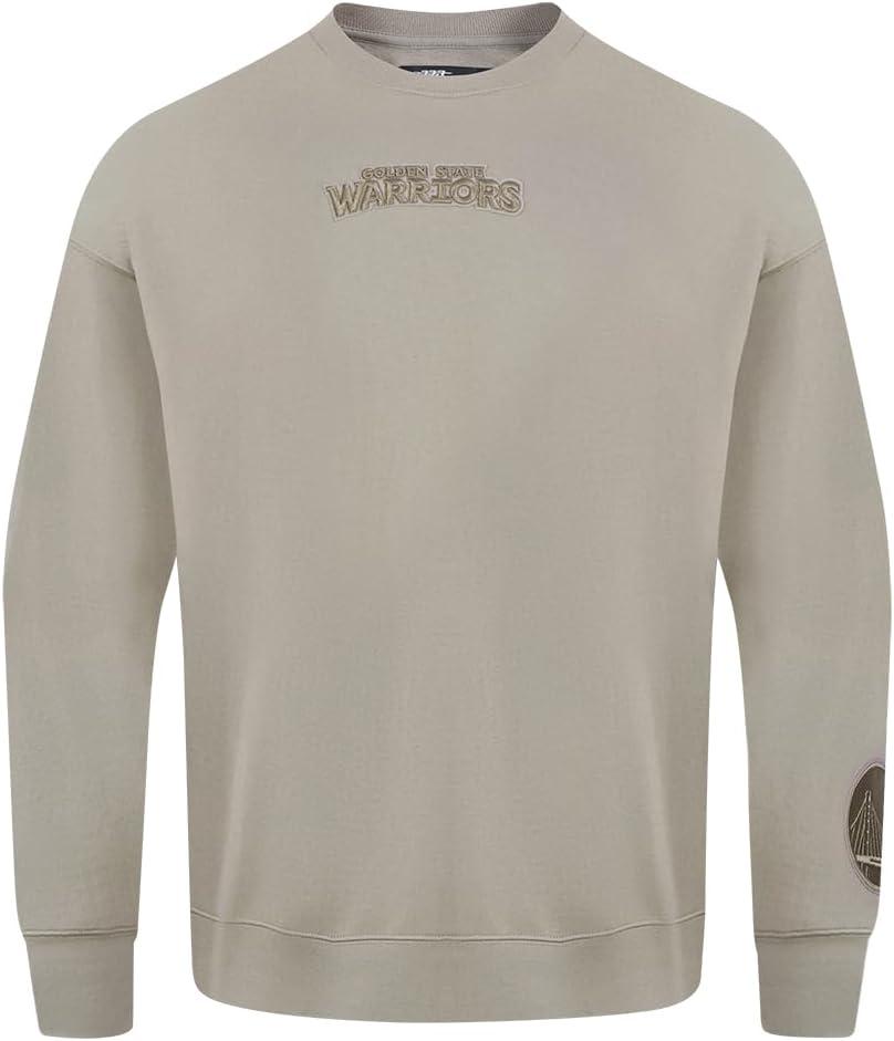 imagePro Standard NBA mens Mens Nba Wingspan Fleece Crewneck SweatshirtTaupe