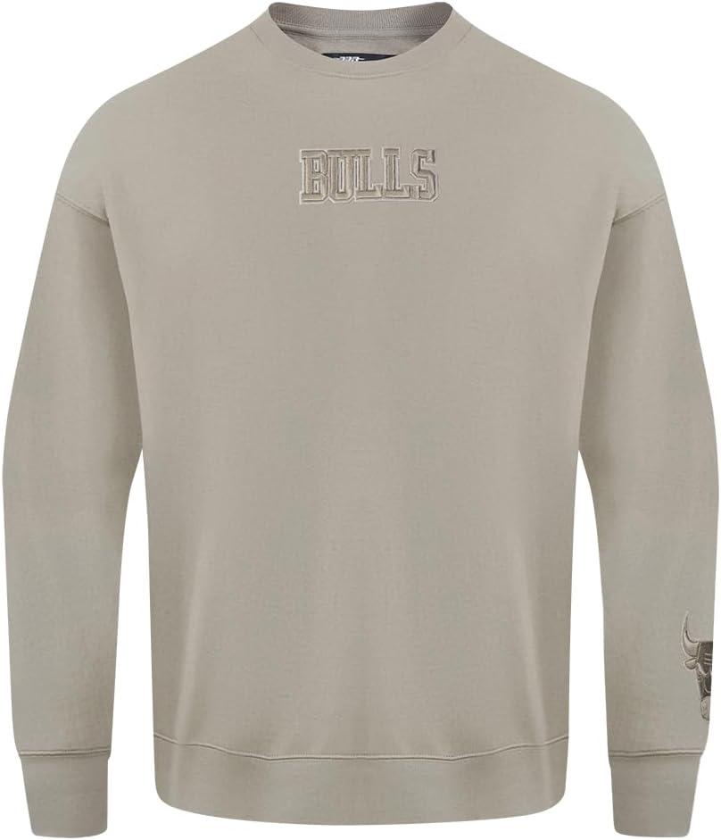 imagePro Standard NBA mens Mens Nba Wingspan Fleece Crewneck SweatshirtTaupe