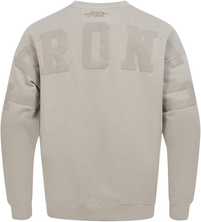 imagePro Standard NBA mens Mens Nba Wingspan Fleece Crewneck SweatshirtTaupe