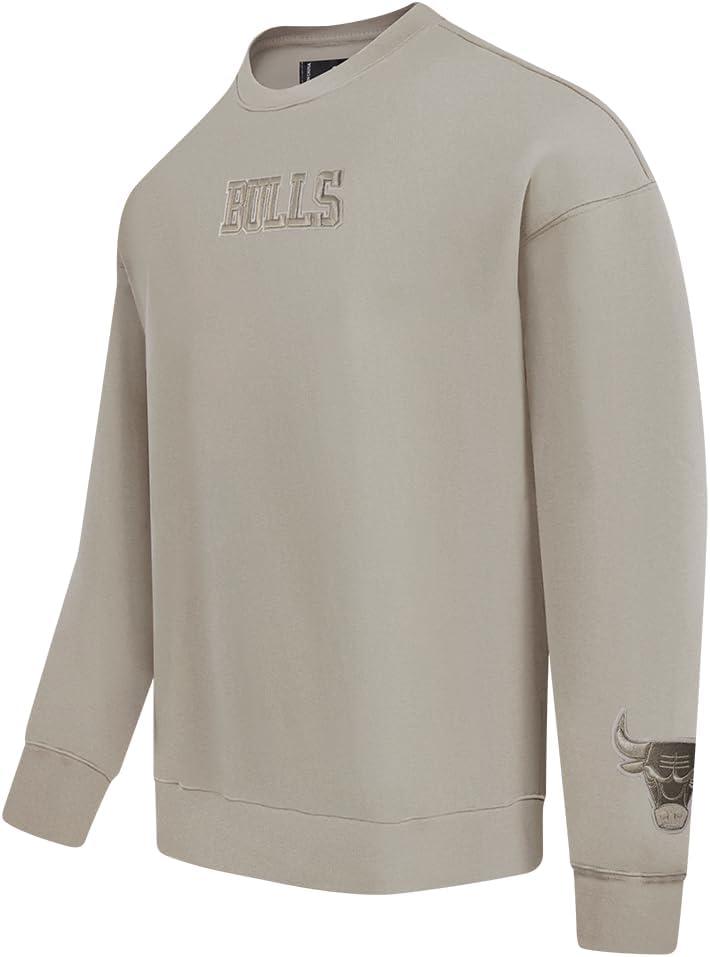 imagePro Standard NBA mens Mens Nba Wingspan Fleece Crewneck SweatshirtTaupe