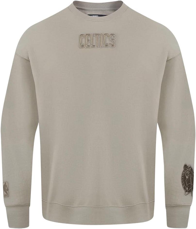 imagePro Standard NBA mens Mens Nba Wingspan Fleece Crewneck SweatshirtTaupe