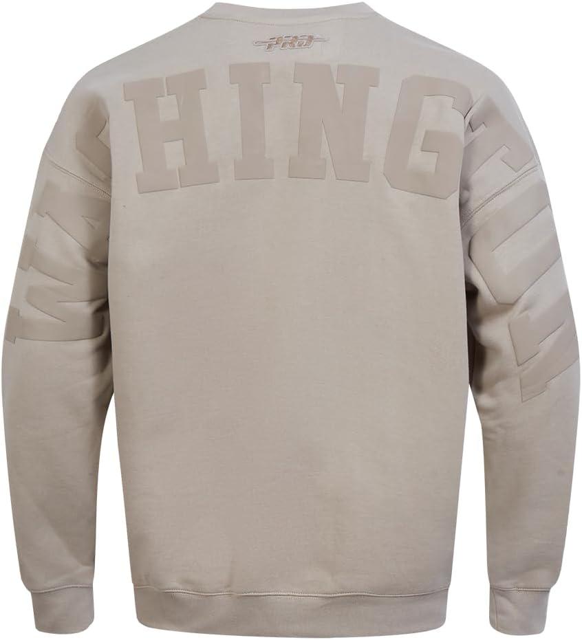 imagePro Standard NBA mens Mens Nba Wingspan Fleece Crewneck SweatshirtTaupe
