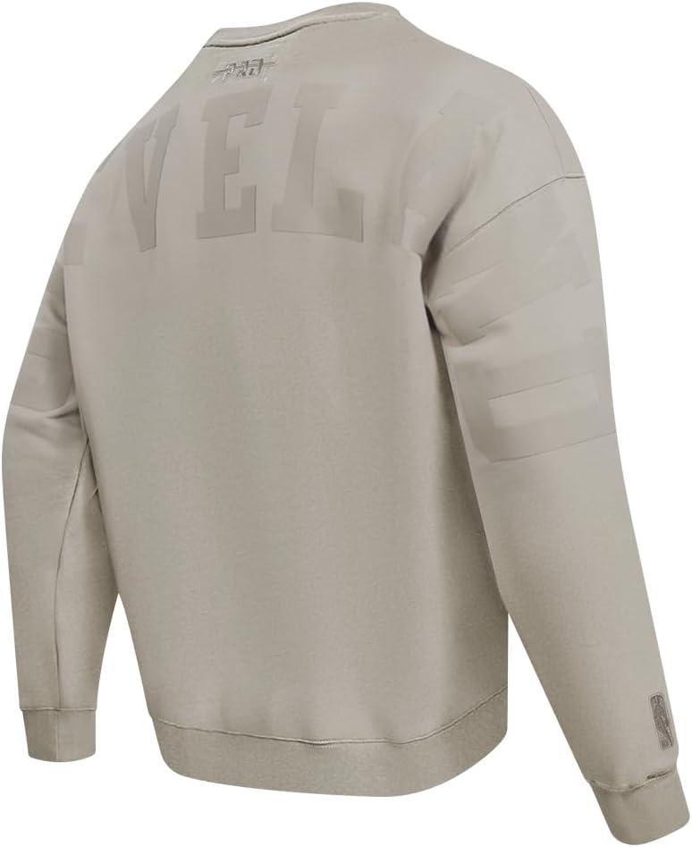 imagePro Standard NBA mens Mens Nba Wingspan Fleece Crewneck SweatshirtTaupe