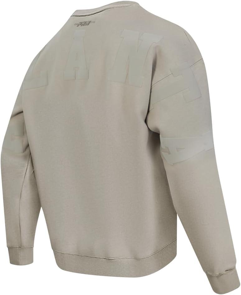 imagePro Standard NBA mens Mens Nba Wingspan Fleece Crewneck SweatshirtTaupe