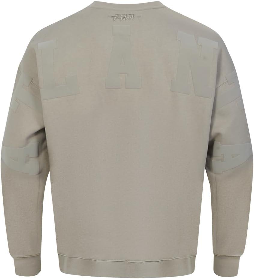 imagePro Standard NBA mens Mens Nba Wingspan Fleece Crewneck SweatshirtTaupe
