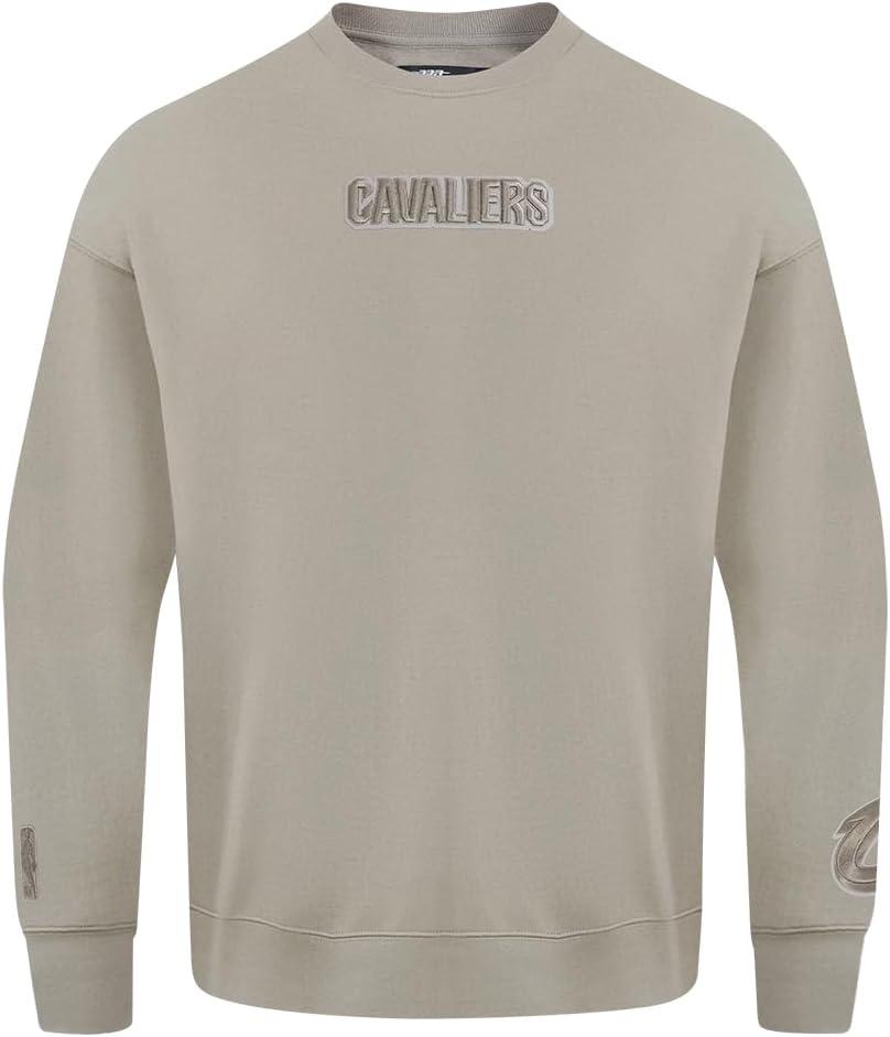 imagePro Standard NBA mens Mens Nba Wingspan Fleece Crewneck SweatshirtTaupe
