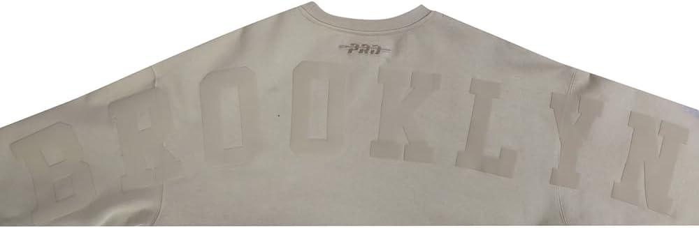 imagePro Standard NBA mens Mens Nba Wingspan Fleece Crewneck SweatshirtTaupe