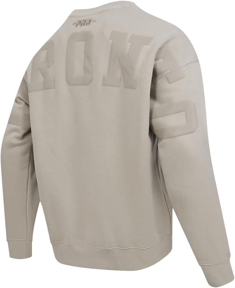 imagePro Standard NBA mens Mens Nba Wingspan Fleece Crewneck SweatshirtTaupe