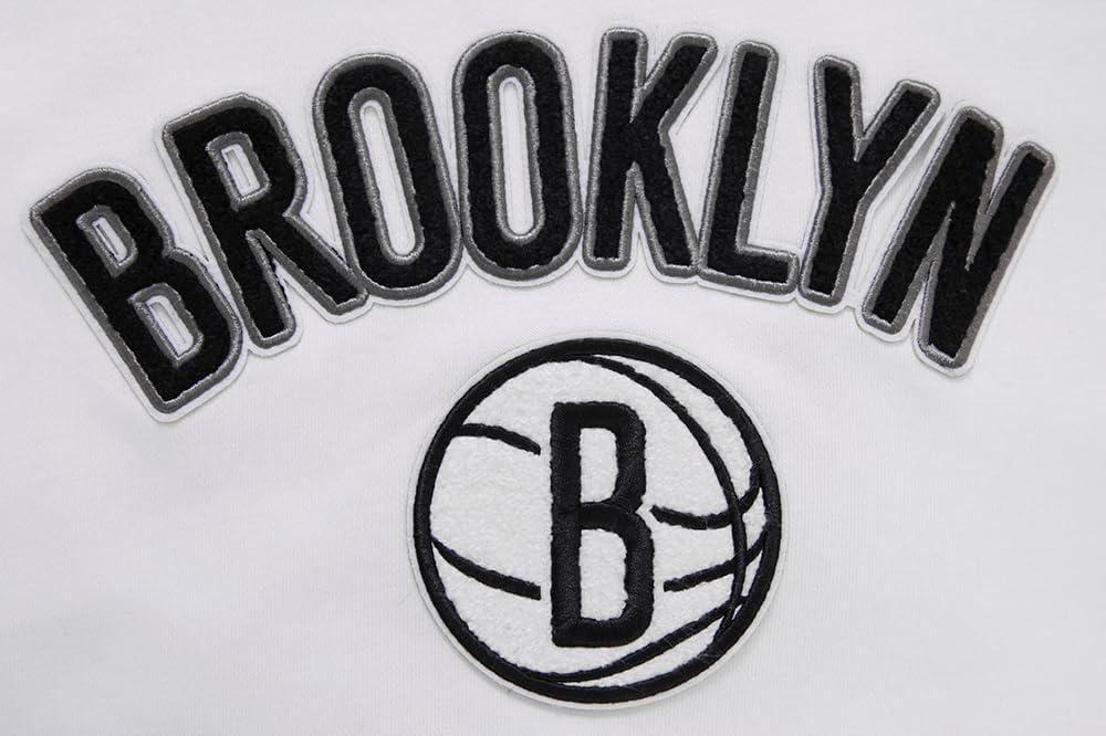 imagePro Standard NBA womens Womens Nba Classic Chenille Brushed Back French Terry Pull Over HoodieWhite