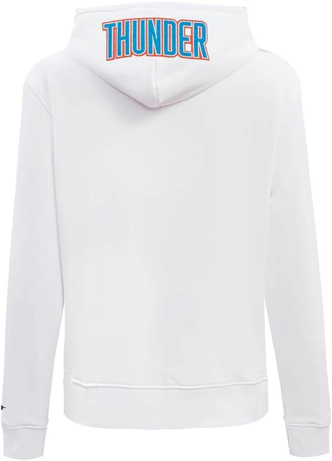 imagePro Standard NBA womens Womens Nba Classic Chenille Brushed Back French Terry Pull Over HoodieWhite