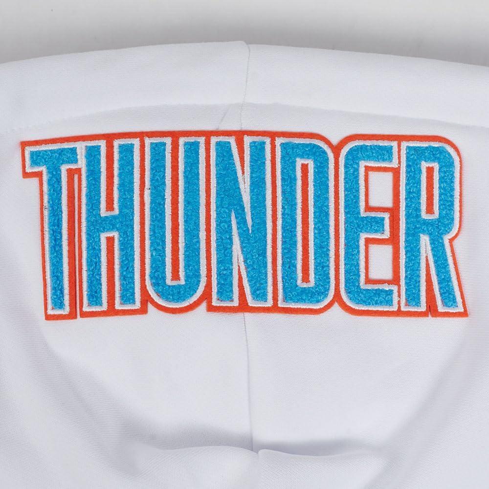 imagePro Standard NBA womens Womens Nba Classic Chenille Brushed Back French Terry Pull Over HoodieWhite