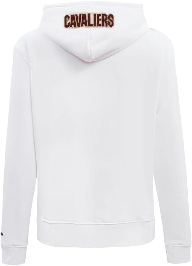 imagePro Standard NBA womens Womens Nba Classic Chenille Brushed Back French Terry Pull Over HoodieWhite