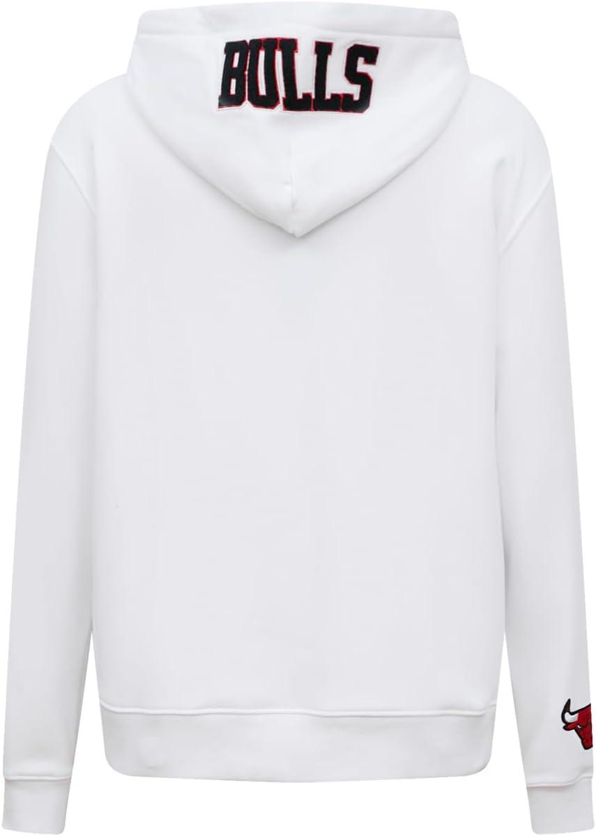 imagePro Standard NBA womens Womens Nba Classic Chenille Brushed Back French Terry Pull Over HoodieWhite
