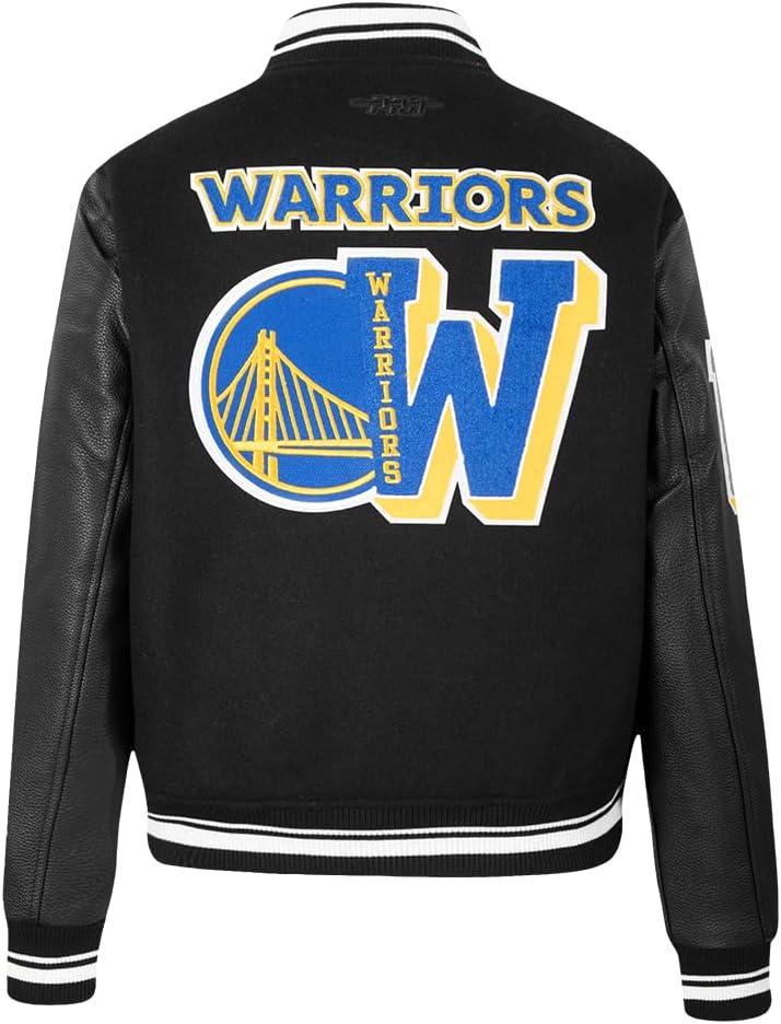 imagePro Standard NBA womens Womens Nba Mash Up Wool Varsity JacketBlack