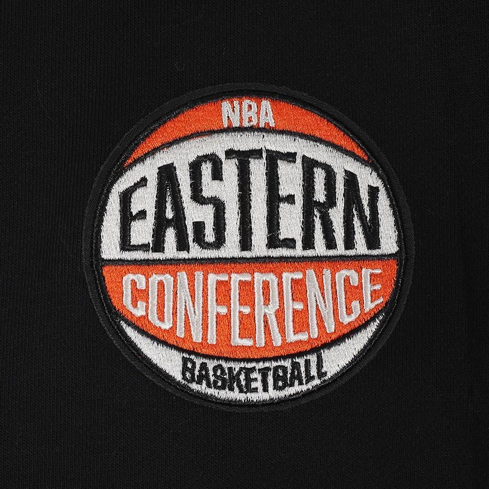 imagePro Standard NBA womens Womens Nba Modern Originals Brushed Back French Terry Cropped Pullover HoodieBlack