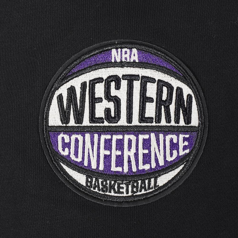 imagePro Standard NBA womens Womens Nba Modern Originals Brushed Back French Terry Cropped Pullover HoodieBlack