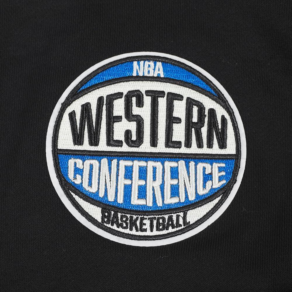 imagePro Standard NBA womens Womens Nba Modern Originals Brushed Back French Terry Cropped Pullover HoodieBlack