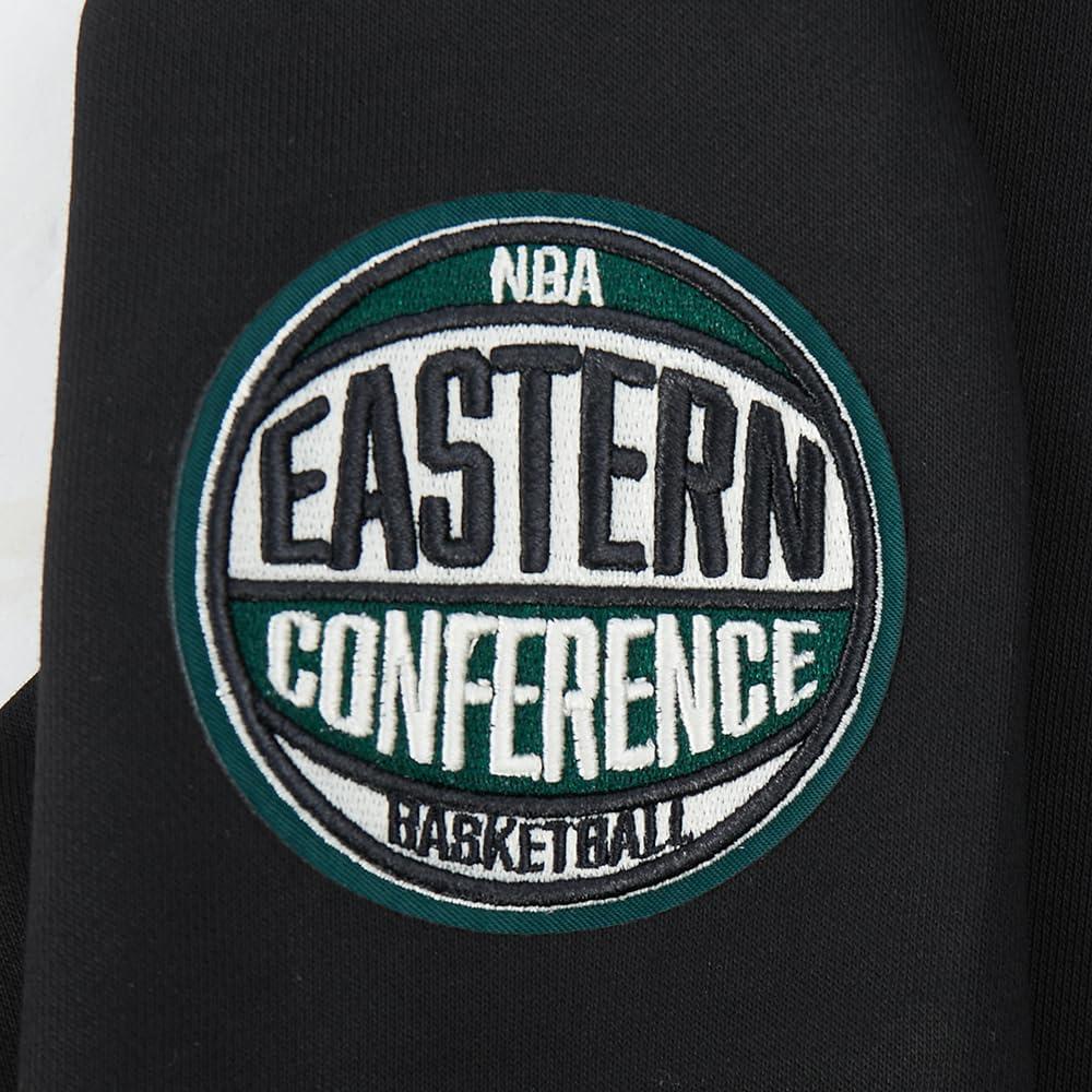 imagePro Standard NBA womens Womens Nba Modern Originals Brushed Back French Terry Cropped Pullover HoodieBlack