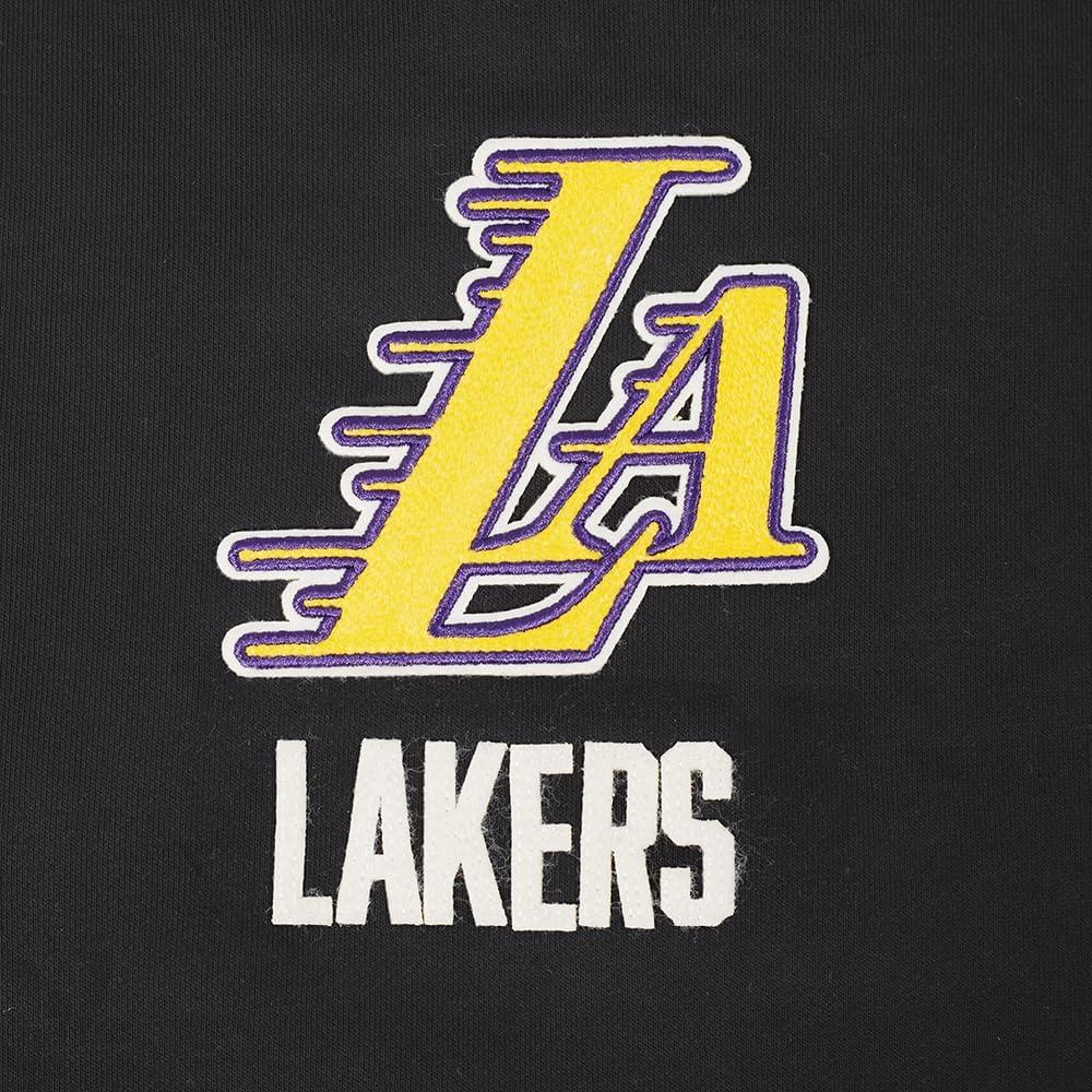 imagePro Standard NBA womens Womens Nba Modern Originals Brushed Back French Terry Cropped Pullover HoodieBlack