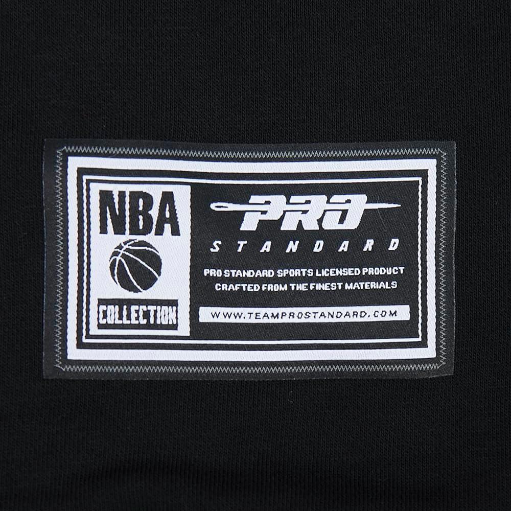 imagePro Standard NBA womens Womens Nba Modern Originals Brushed Back French Terry Cropped Pullover HoodieBlack