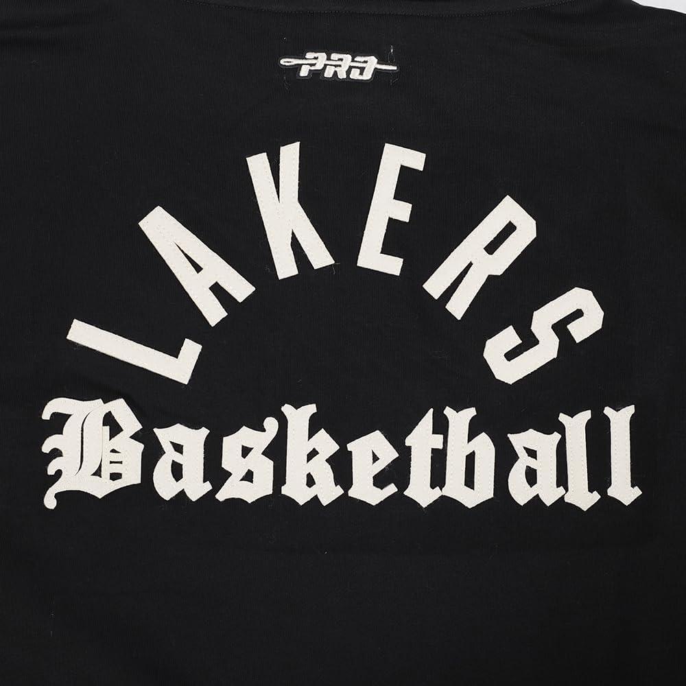 imagePro Standard NBA womens Womens Nba Modern Originals Brushed Back French Terry Cropped Pullover HoodieBlack