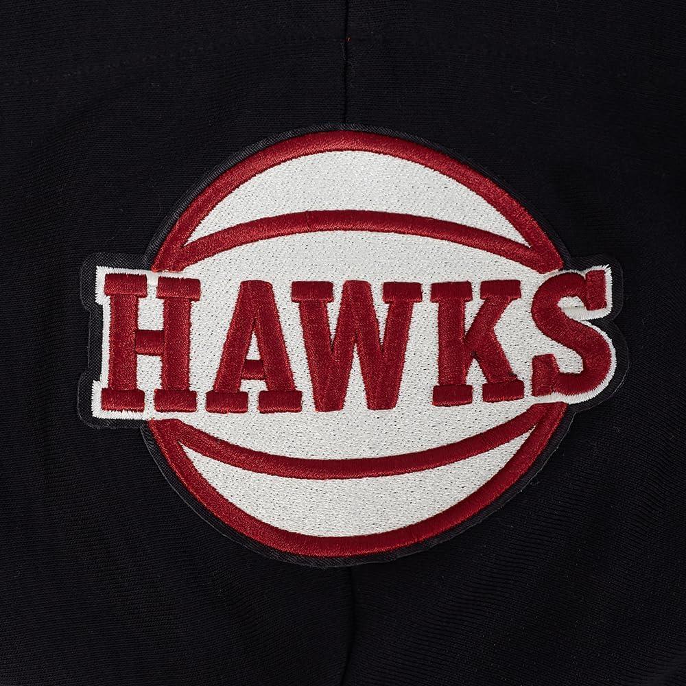 imagePro Standard NBA womens Womens Nba Modern Originals Brushed Back French Terry Cropped Pullover HoodieBlack