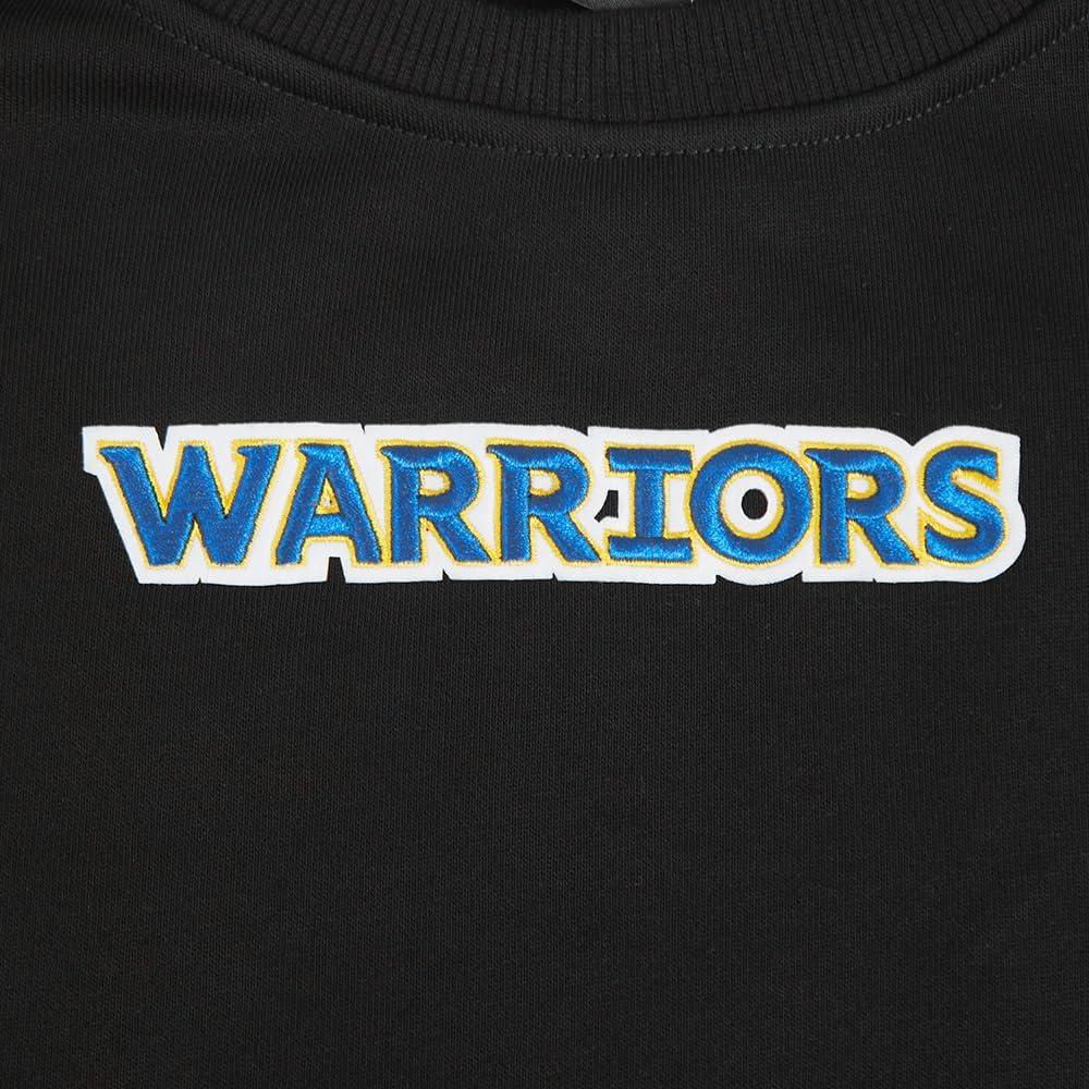 imagePro Standard NBA womens Womens Nba Wingspan Brushed Back French Terry Crewneck SweatshirtBlack
